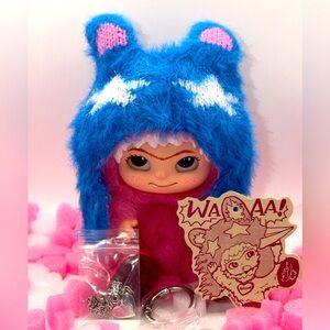 WAKUKU Fuzzy Trendy Fun Party Blind Box Doll | Y2K Plush Figure w/ Box